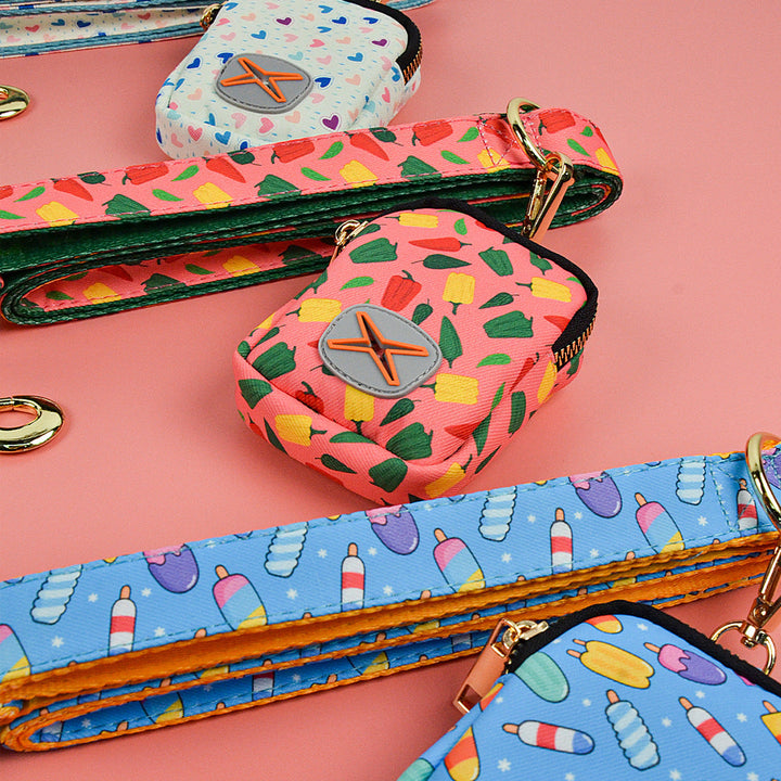 Pet Poop Bag Dispenser with Hand Rope FurPaw Friends