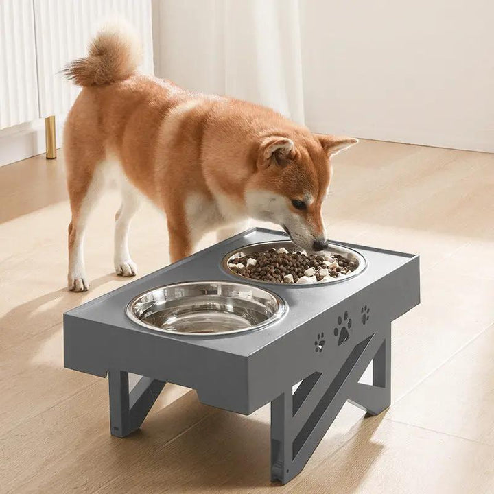 Adjustable Dog Food Bowl CJ