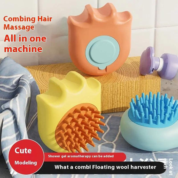 Pet Bath Massage Comb CJ